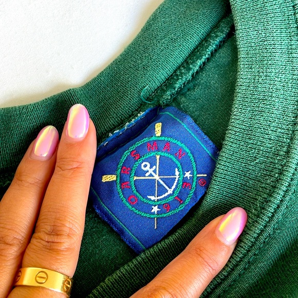 Vintage Oars Man 913 Acushnet Sweatshirt Large - Picture 4 of 4